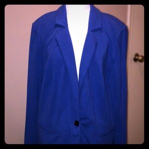 Lane Bryant blue blazer